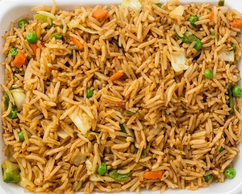 Chicken Hakka fried rice at Asian Hakka Chinese & Indian Restaurant, Queen Street West, Brampton